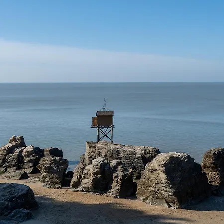 A 200m, Maison Mitoyenne De Plain-pied, 4 Pers בית נופש